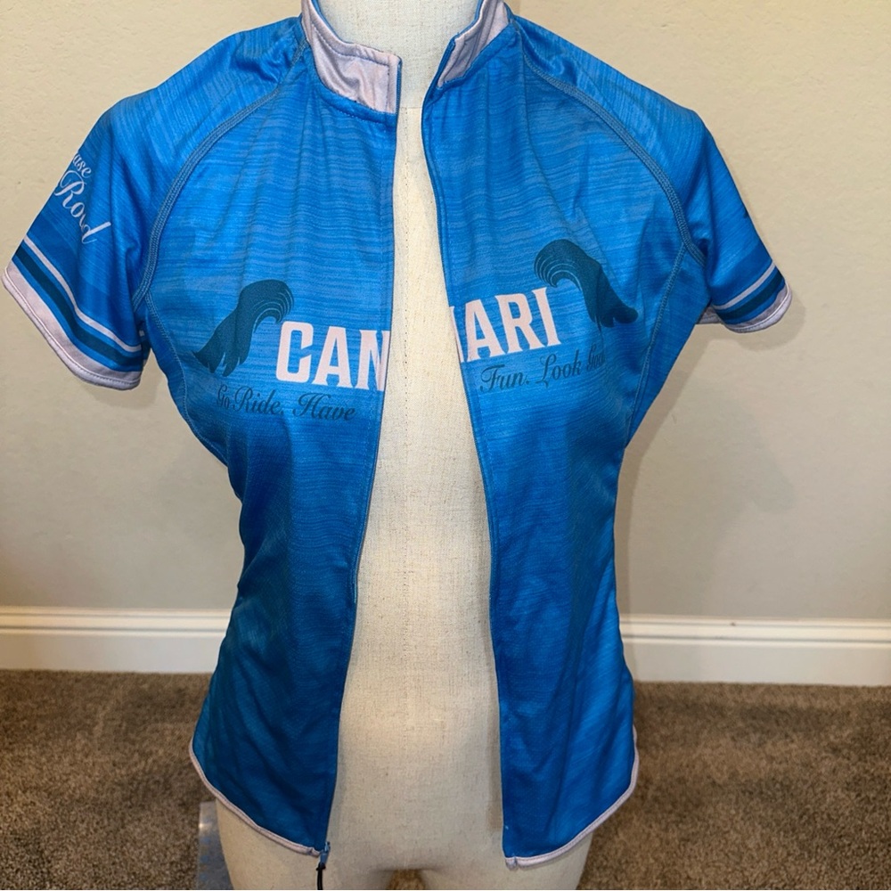 Carter's Blue Swim Shirt with White Trim